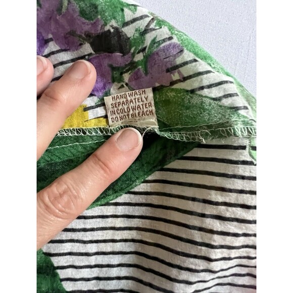 Magazine Floral Striped blouse, medium - Picture 5 of 5